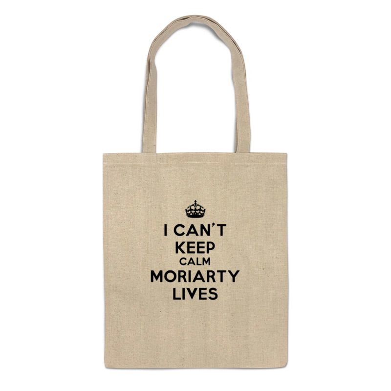 фото Сумка-шоппер printio i can't keep calm moriarty lives