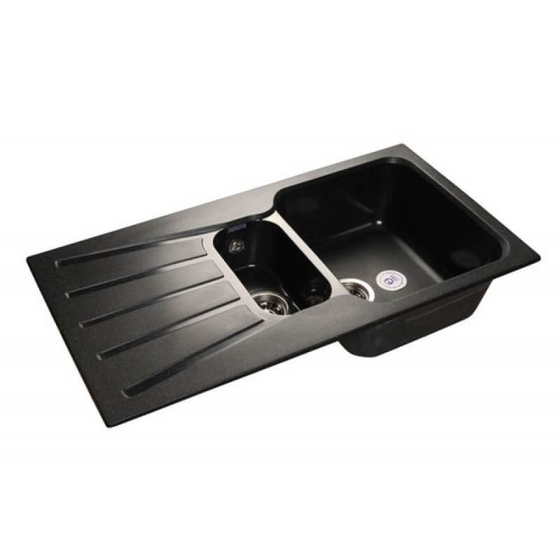 

Мойка для кухни гранитная GranFest Standart GF-S940KL черный