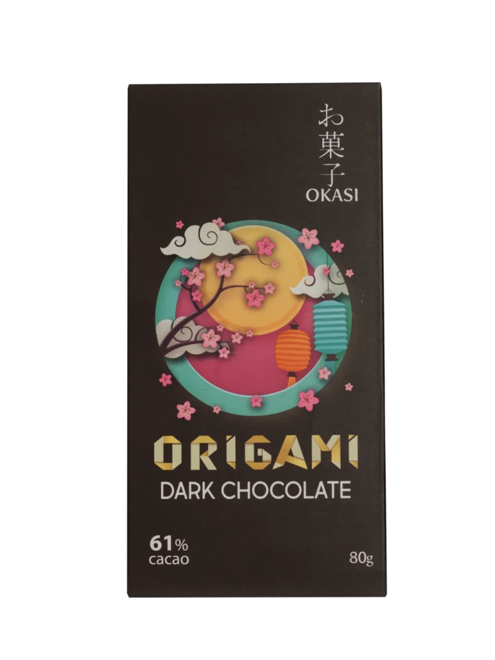 Темный шоколад Origami Okasi 61%