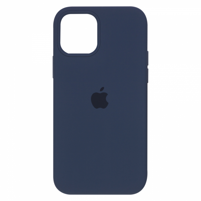 

Силиконовый чехол для iPhone 12 mini (Индиго), Синий