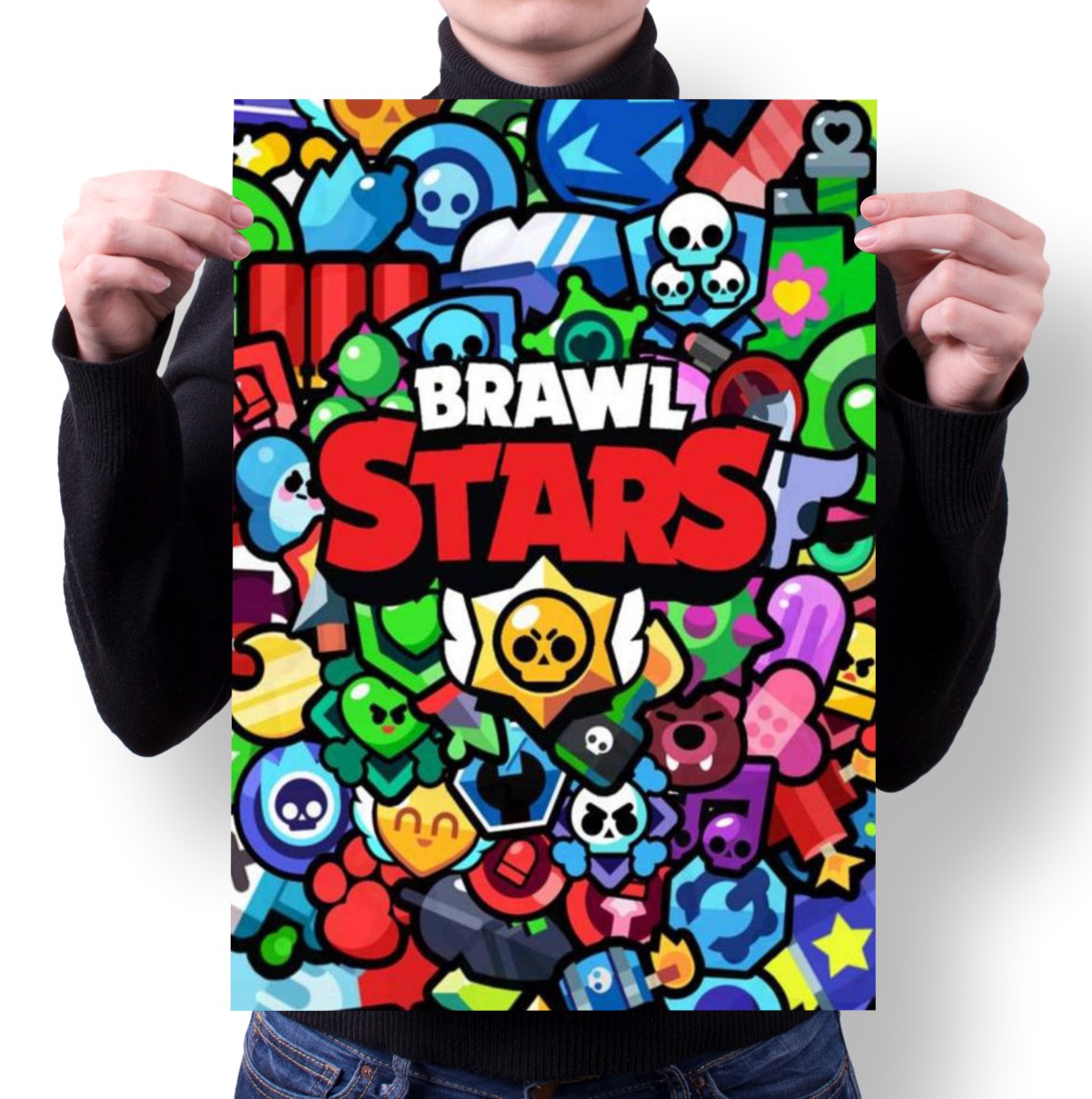 фото Плакат goodbrelok brawl stars 6 - а4