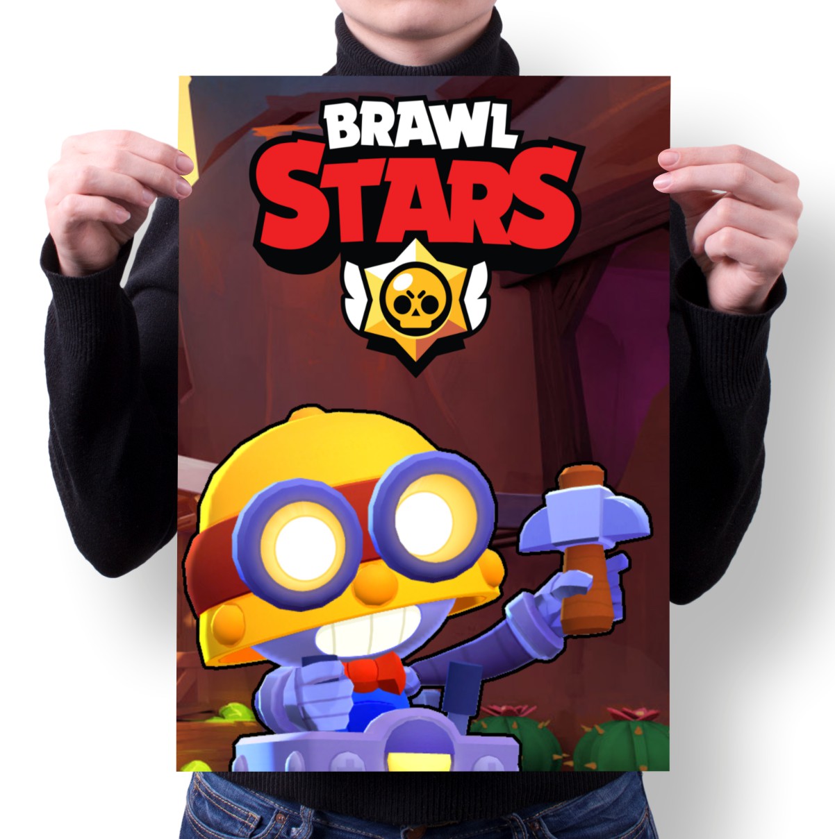 

Плакат GOODbrelok BRAWL STARS 9 - А4, BRAWL STARS 9