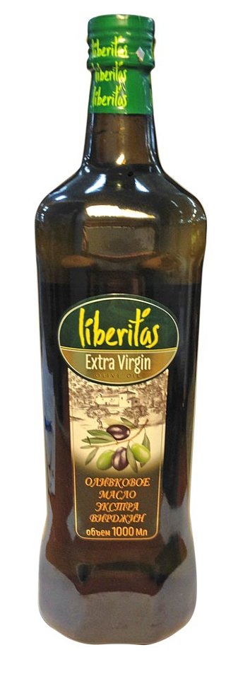 Масло оливковое Liberitas Extra Virgin нерафинированное 1 л