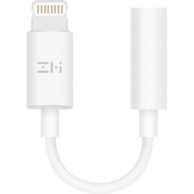 Адаптер Xiaomi ZMi Lightning/Jack 3.5mm White (AL810)