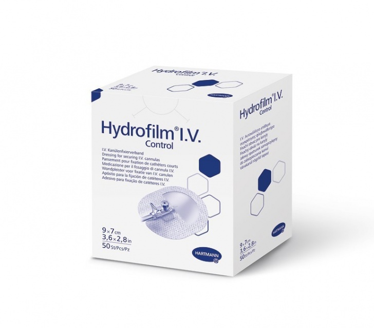 

Пластырь для фиксации катетеров и канюль Paul Hartmann Hydrofilm I.V. control