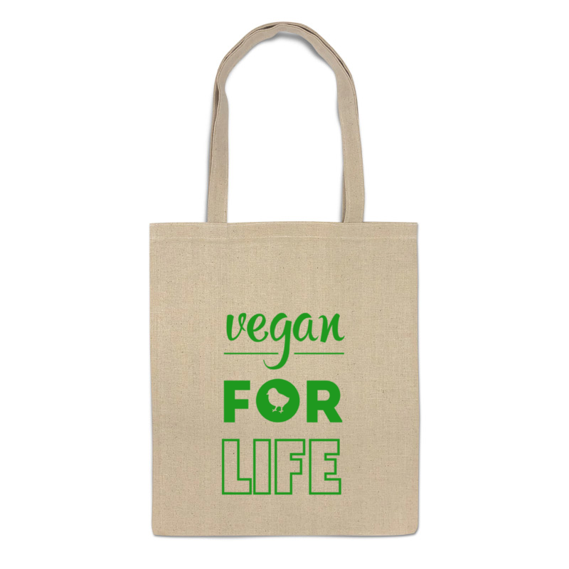 фото Сумка-шоппер printio vegan for life 686851