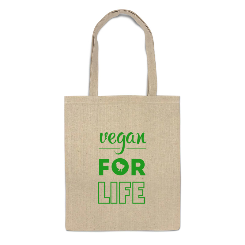 фото Сумка-шоппер printio vegan for life 686894