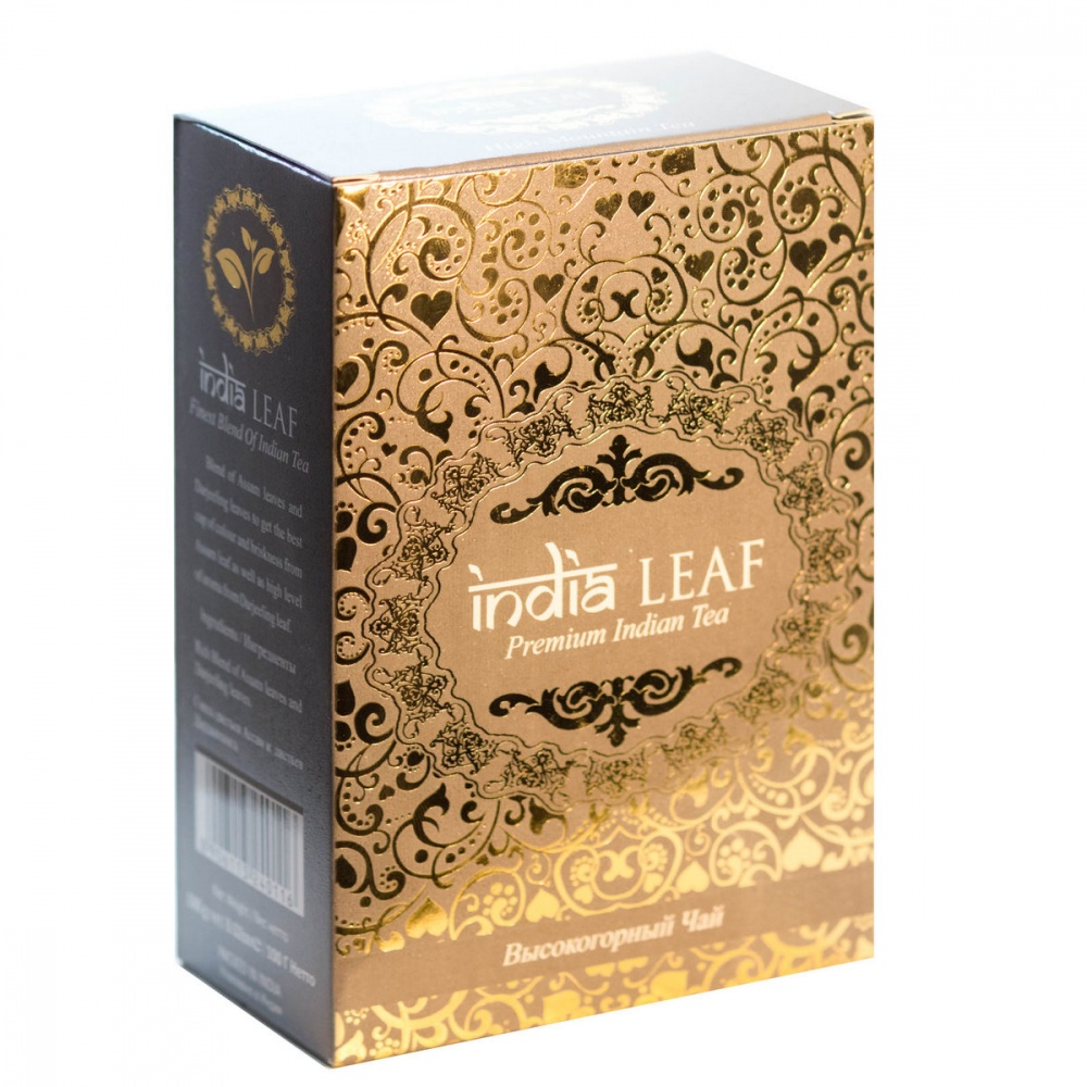 

Чай India leaf "Высокогорный микс", черный среднелистовой, 100 гр