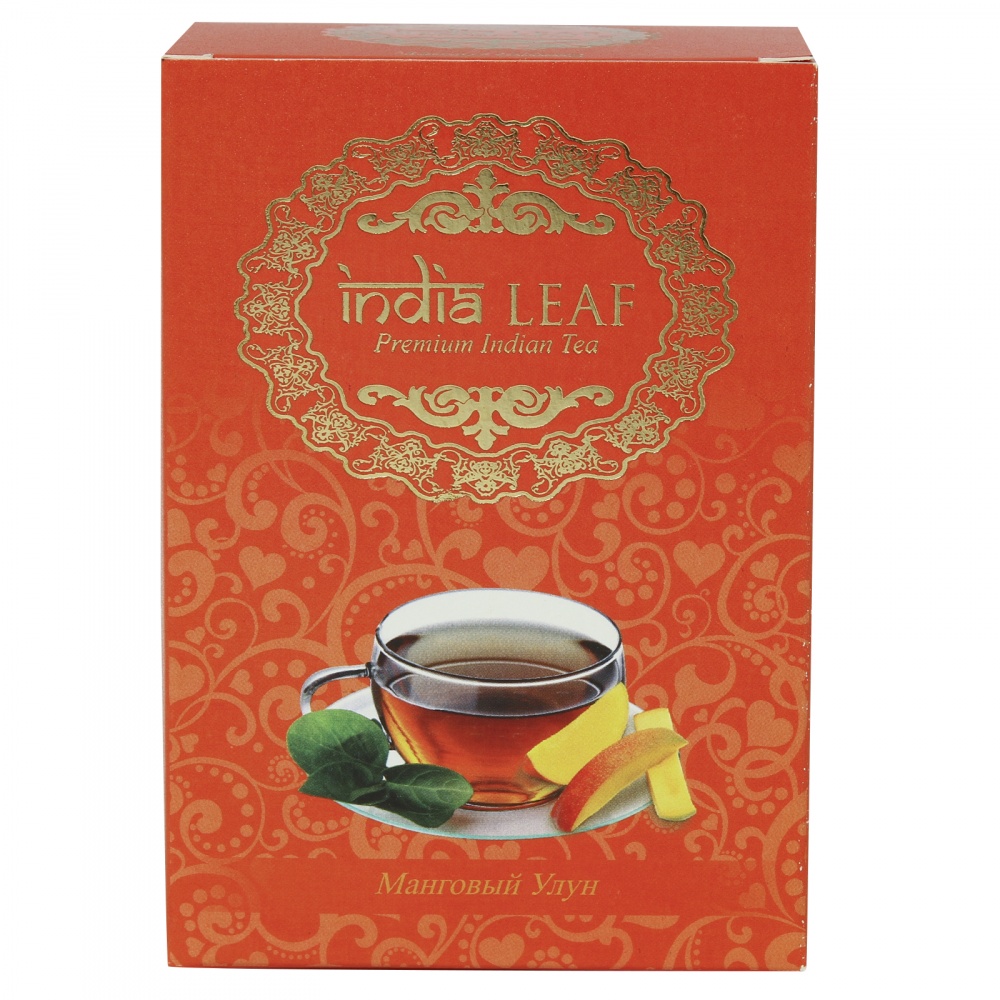 

Чай India leaf Манговый улун, зеленый с добавками, 100 гр