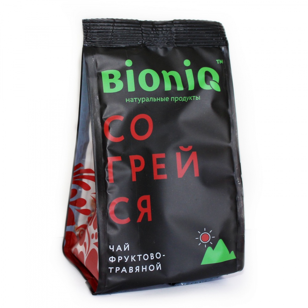 Чай BioniQ Согрейся, травяной, 50 гр