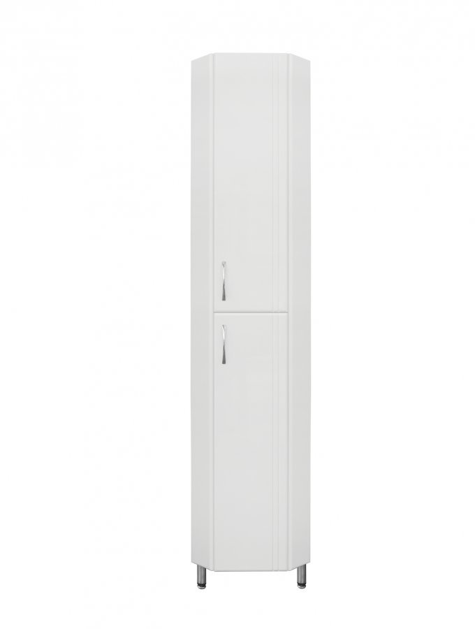 Шкаф-пенал Style Line Веер 30 напольный, угловой, белый