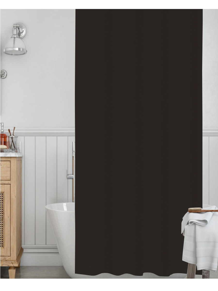фото Занавеска для ванной комнаты sanitaryware 74, размер 180х180см, peva.