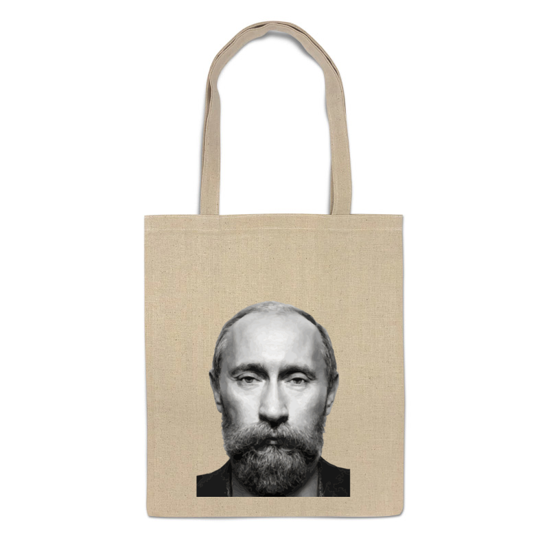 фото Сумка-шоппер printio путин с бородой 709137