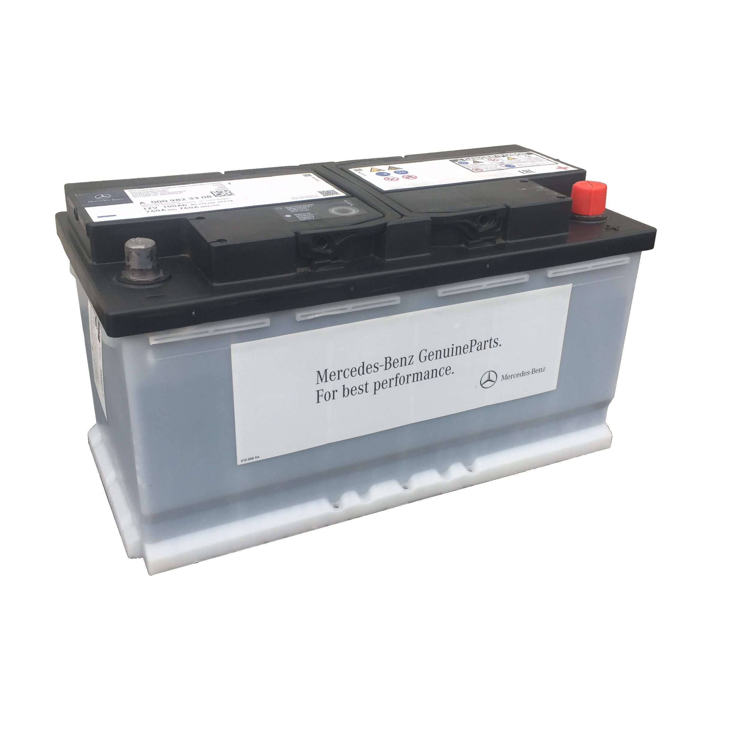 фото Аккумулятор battery 100 ah a000982330826 mercedes-benz