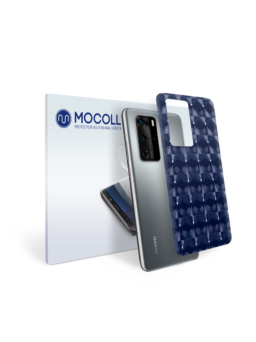 

Пленка защитная MOCOLL для задней панели HUAWEI P9 Кошачий глаз синий