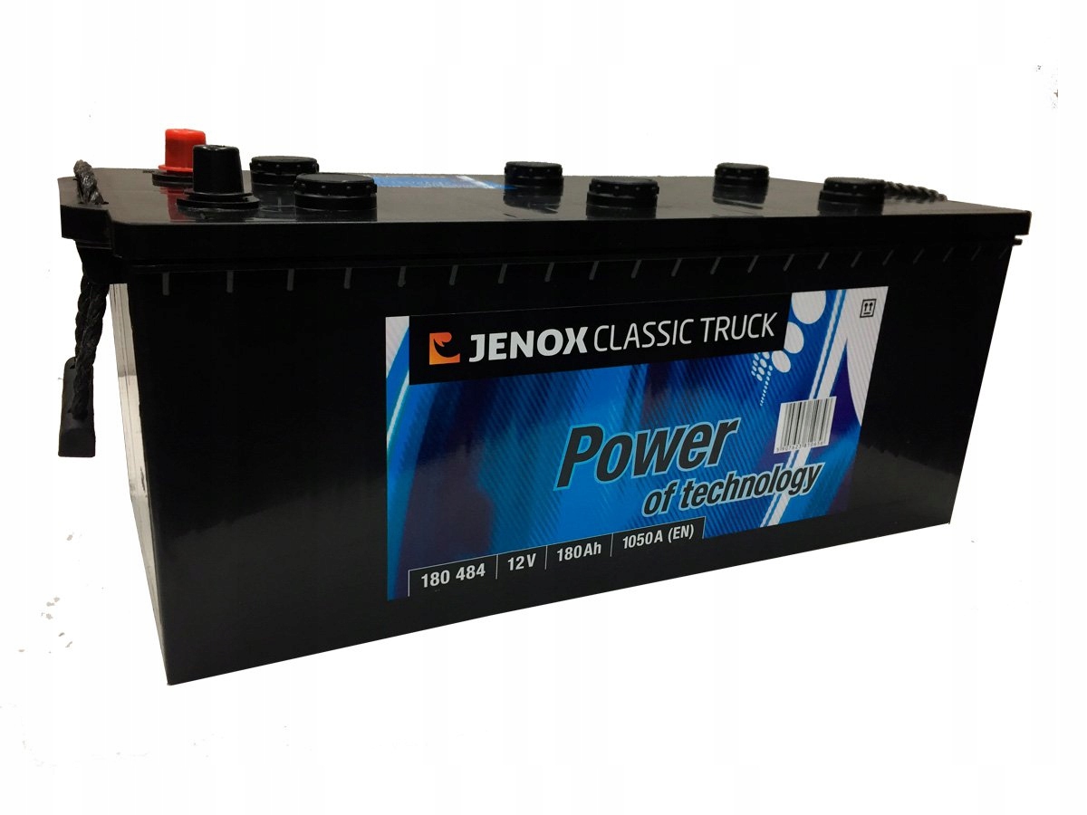 фото Аккумулятор jenox classic truck 12v 180 ah1000a (l ) 41,5kg 513x223x223mm jenox арт. 18048