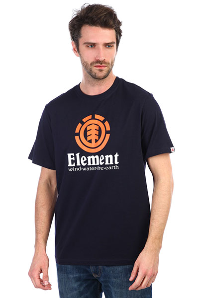 фото Футболка element vertical, eclipse navy, s