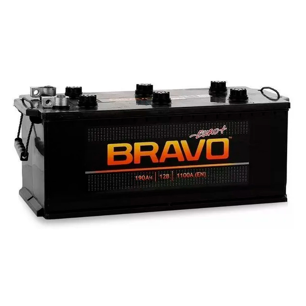Аккумулятор Bravo 190 А/Ч R En 1 100a 524x239x223 6ct-190.4 BRAVO арт. 6CT-190.4