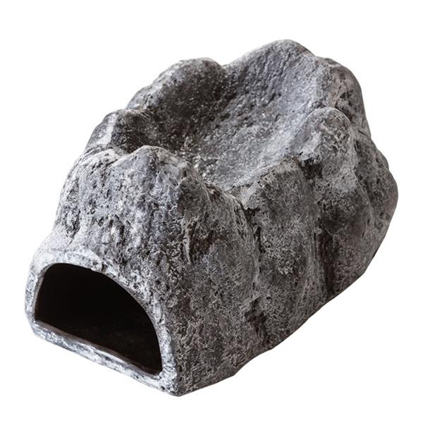 фото Декорация для террариума exo terra wet rock ceramic cave medium, керамика, 16х10х6.5 см