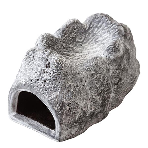 фото Декорация для террариума exo terra wet rock ceramic cave small, керамика, 11х6.5х5 см