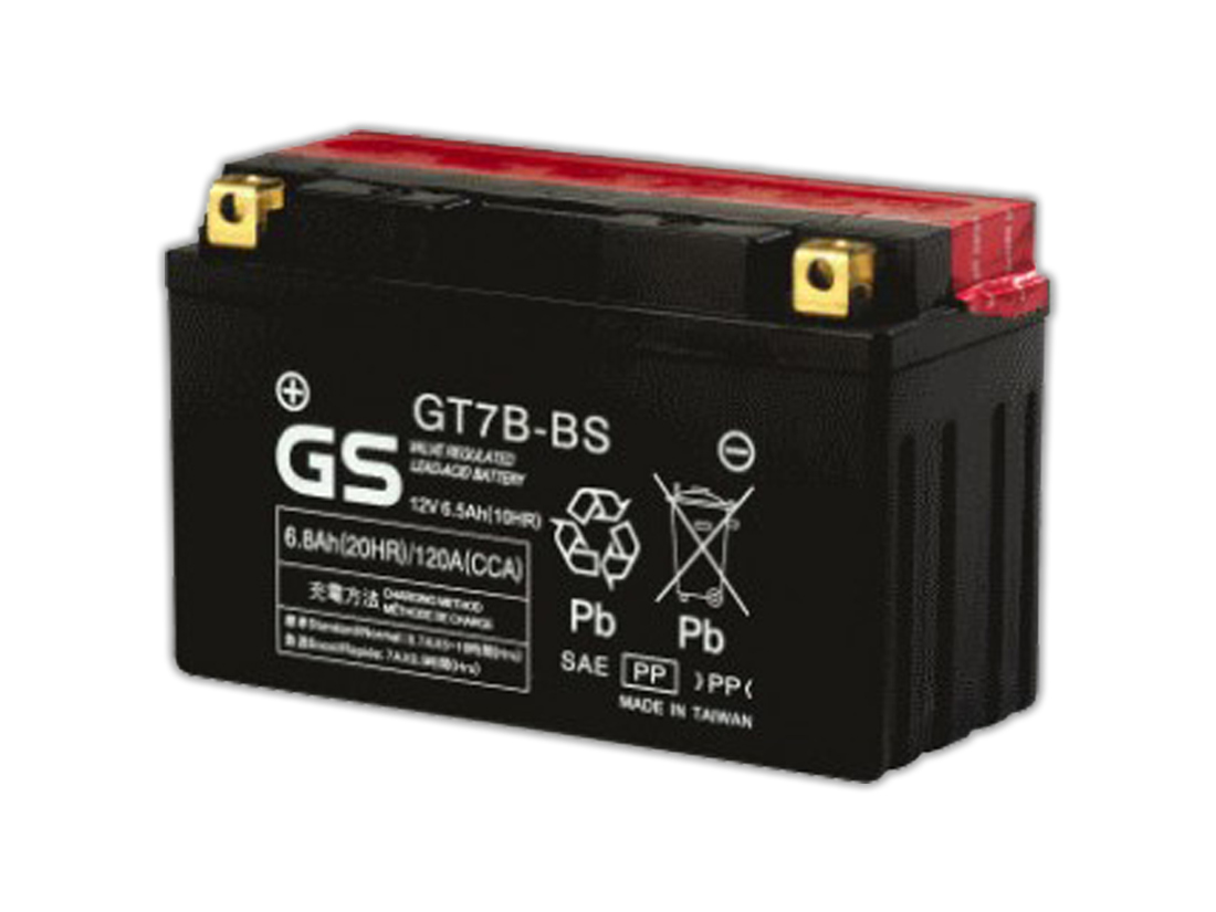 

Аккумулятор GS Yuasa GT7B-BS 12В 6,5Ач 120CCA 151x66x94 мм Прямая (+-)