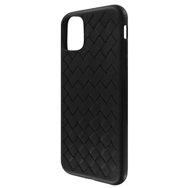 фото Чехол krutoff silicone braided для iphone 11 pro black