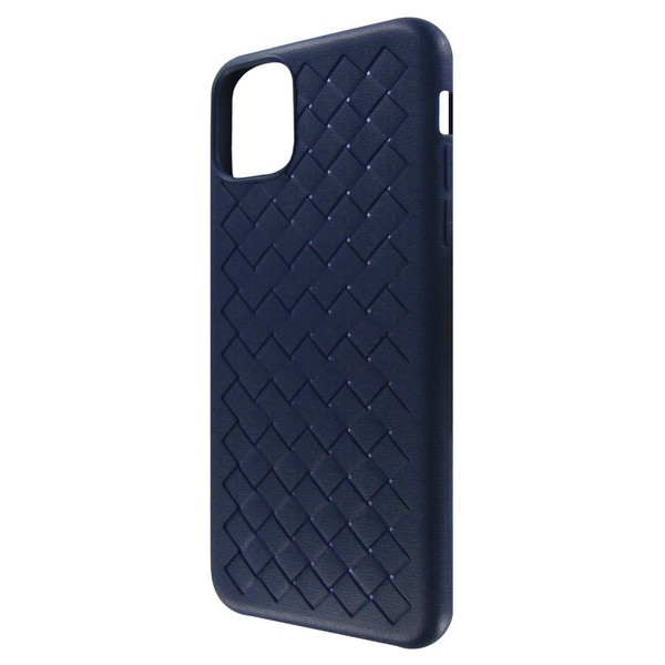 фото Чехол krutoff silicone braided для iphone 11 pro max blue