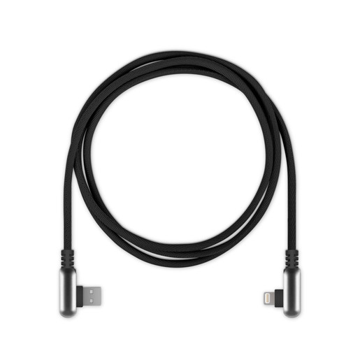 фото Кабель rombica digital electron i, lightning to usb 1,2 м black