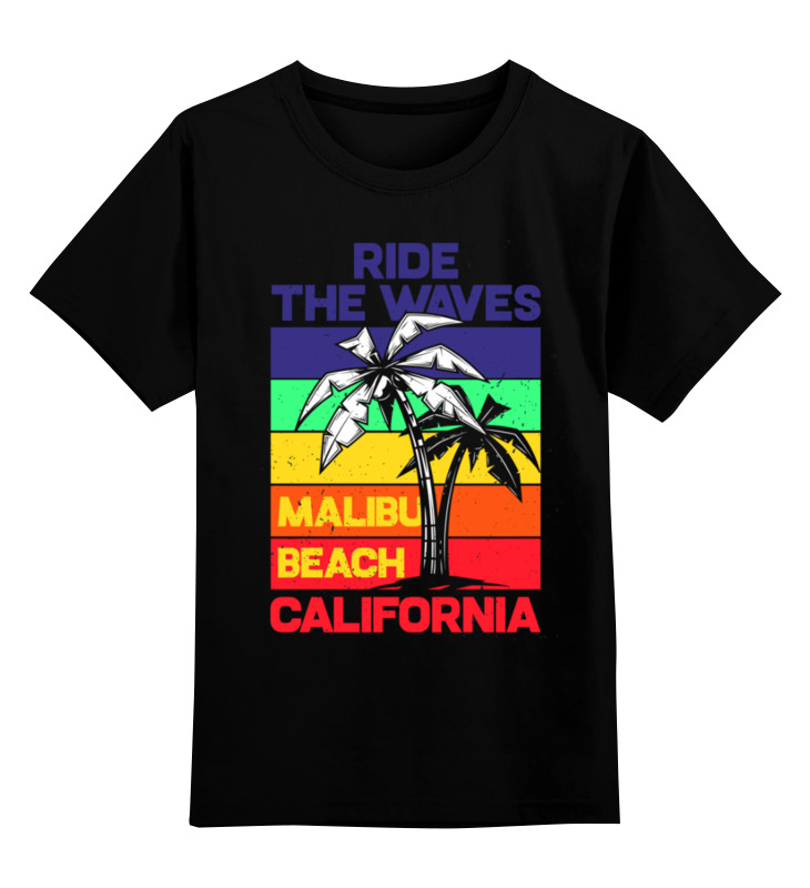 

Детская футболка классическая унисекс Printio California, 0000003321380