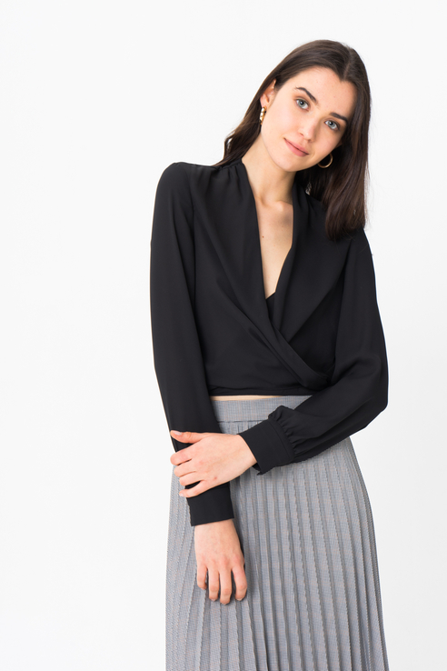 

Блуза женская Vero Moda 10221760 черная M, 10221760