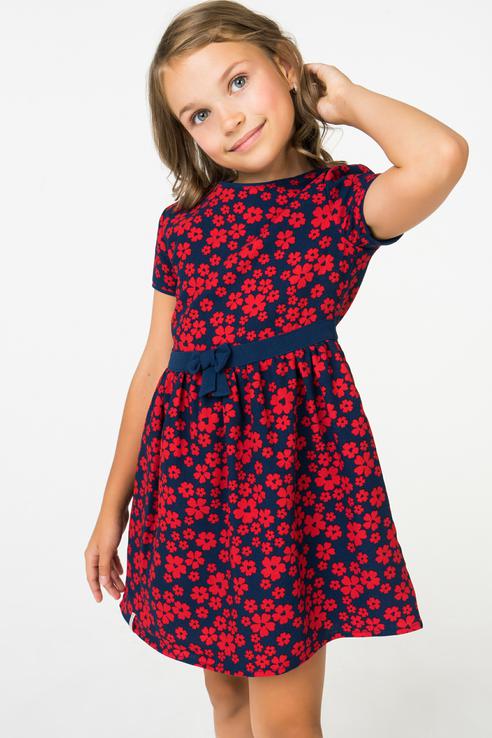 фото Платье boboli для девочек, цв. бордовый, р-р 110