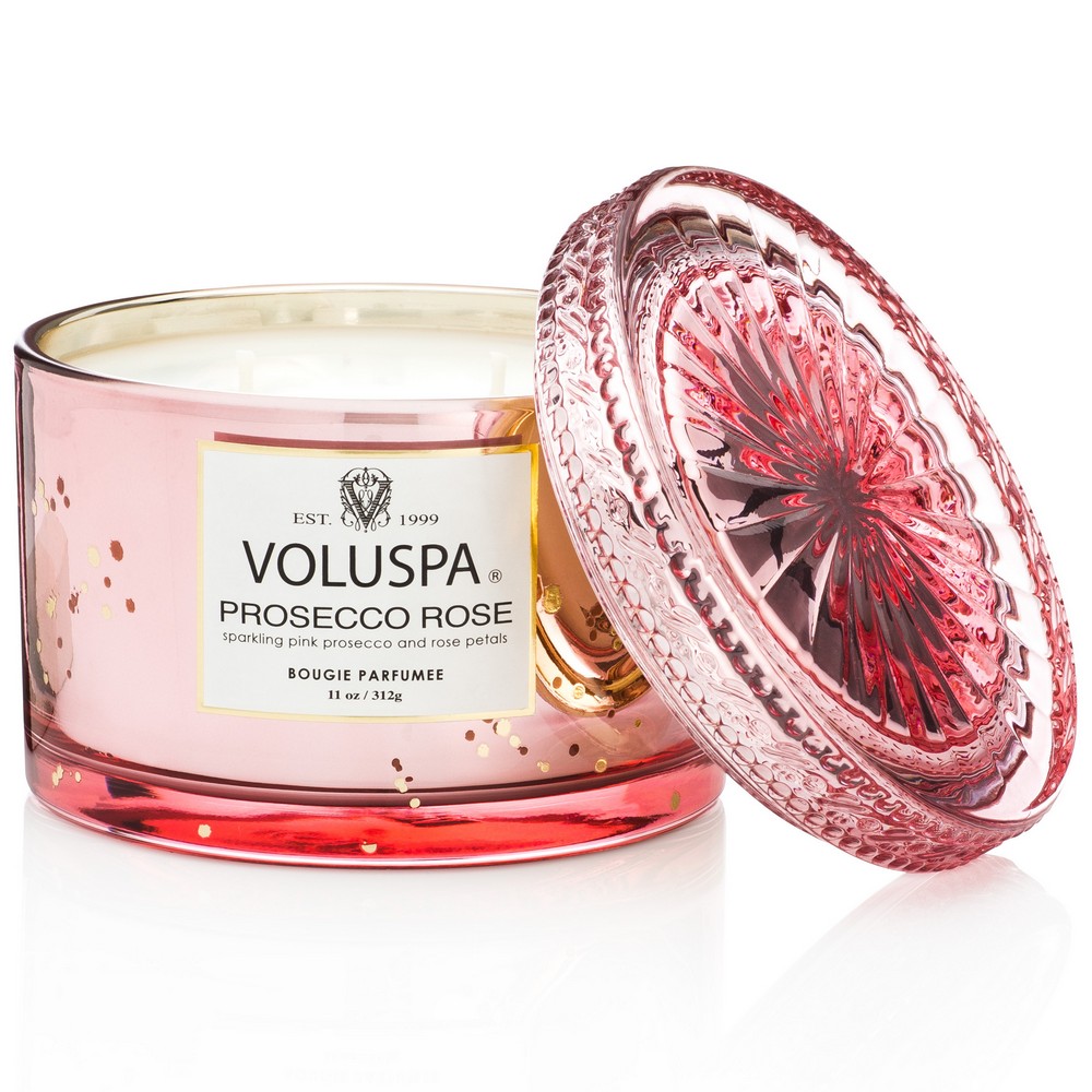 

Ароматическая свеча VOLUSPA PROSECCO ROSE Просекко Розе 312 гр., PROSECCO ROSE