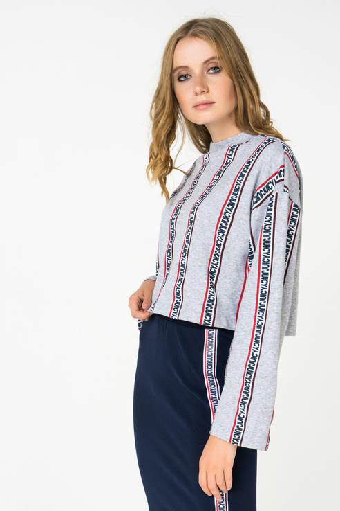 

Свитшот женский Juicy Couture JWTKT155270 серый M, JWTKT155270