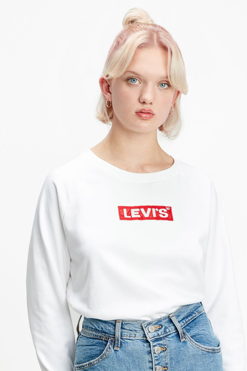 

Свитшот женский Levi's 2971700920 белый M, 2971700920