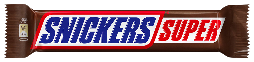 Шоколадный батончик Snickers Super 95 г