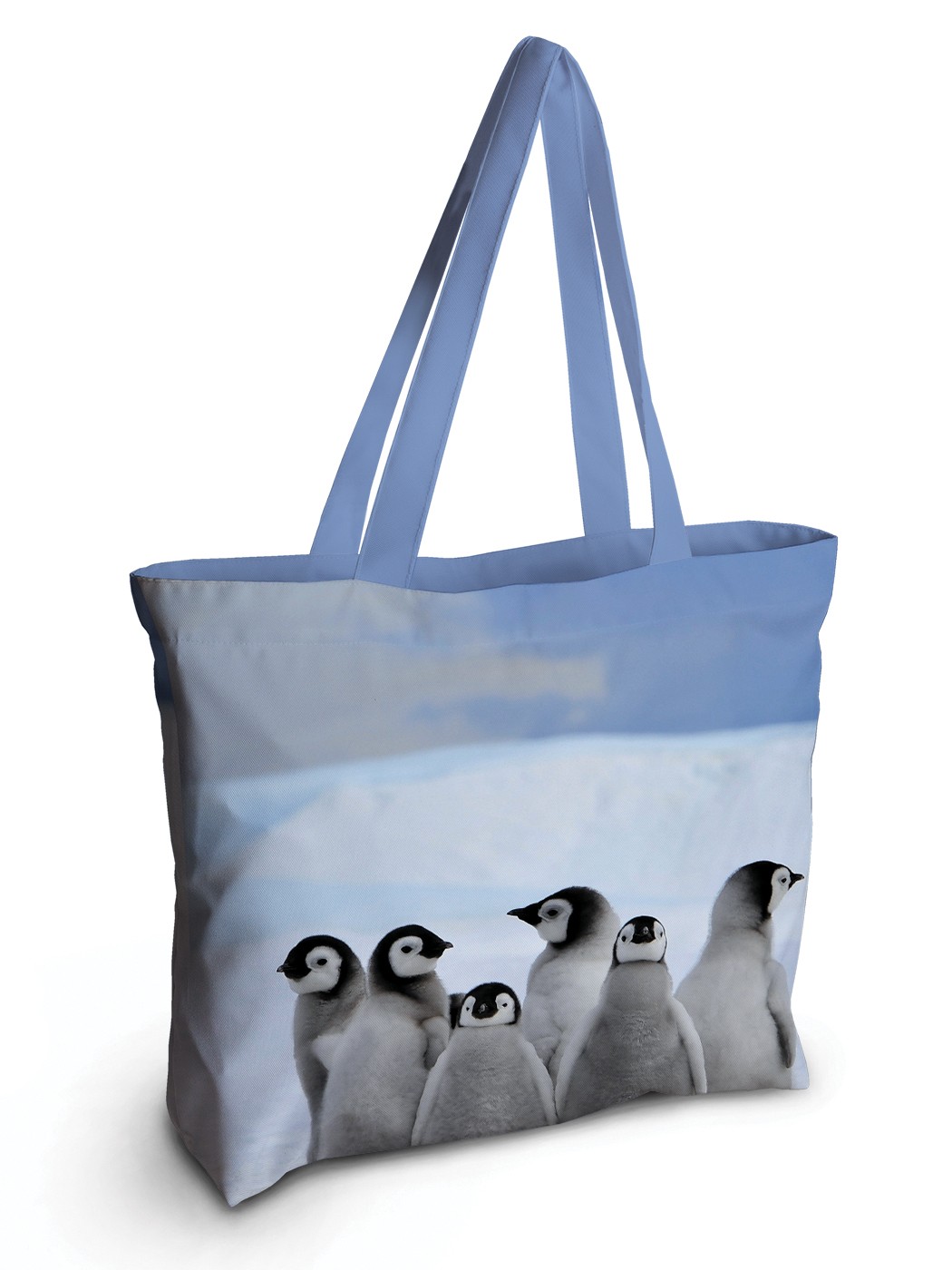 фото Спортивная сумка joyarty bsz_11889 дружба пингвинов