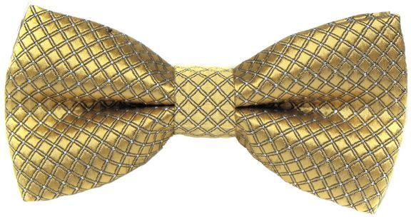 Детский галстук-бабочка 2beMan MGB069 коричневый
