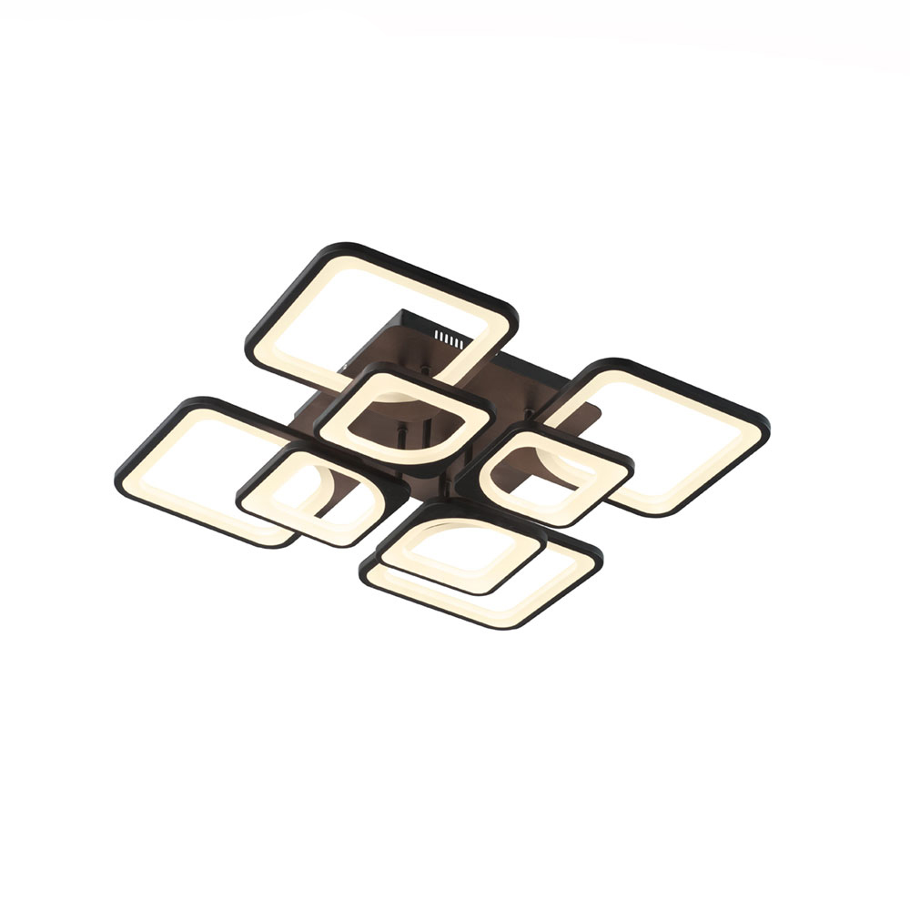 фото Светодиодная потолочная люстра studio led 9902/4+4 black