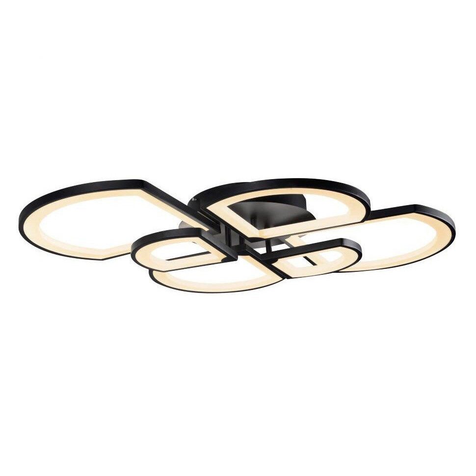 фото Светодиодная потолочная люстра studio led 9903/6 black