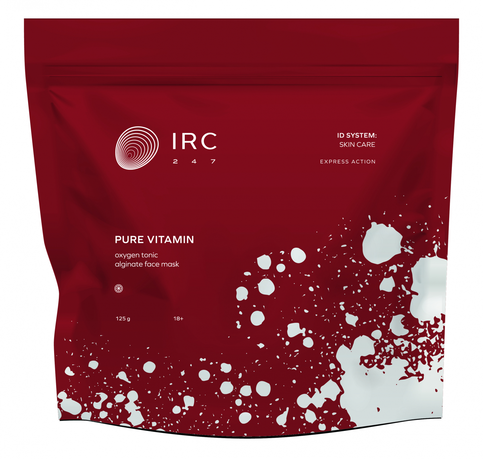 фото Альгинатная кислородная маска irc pure vitamin