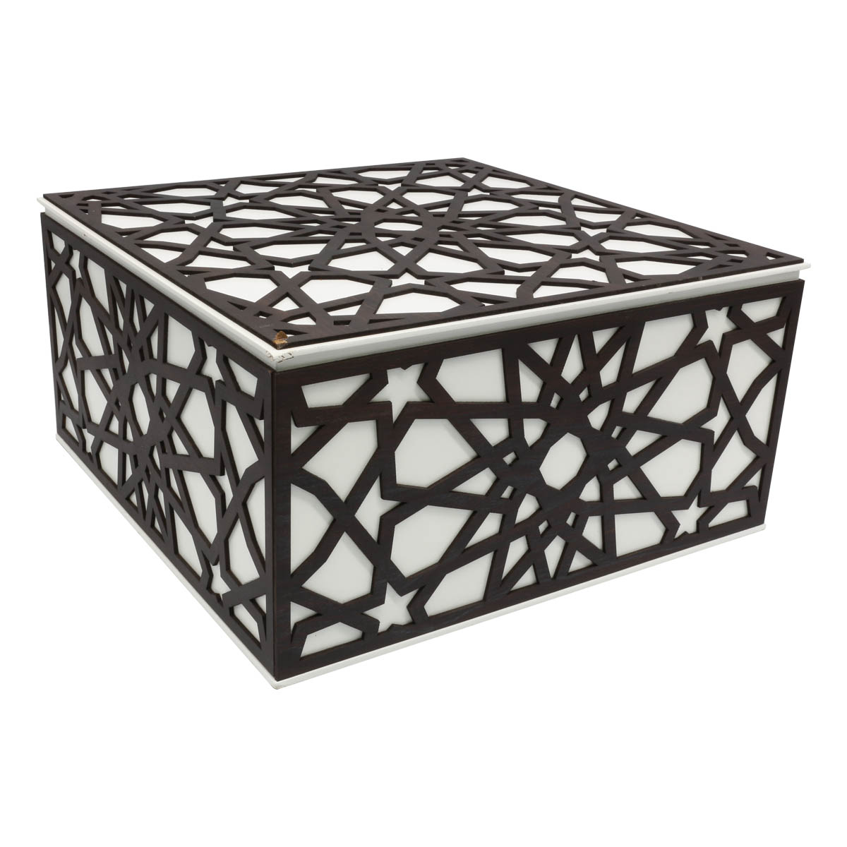 

18W3160 Шкатулка декоративная, дерево 30*30*15см с уценкой