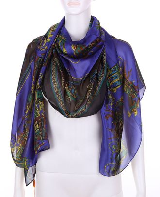 

Палантин женский LuxFashion H005 синий, H005