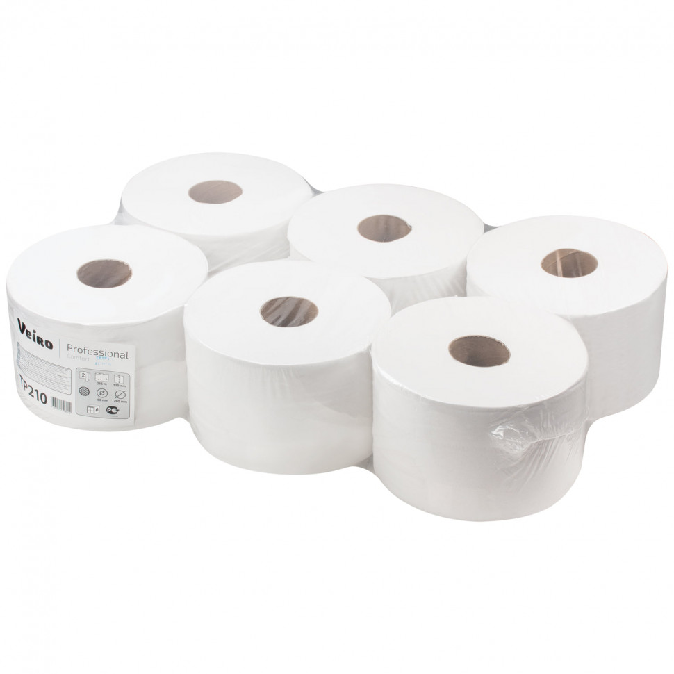 Туалетная бумага Veiro Comfort комплект 6 шт
