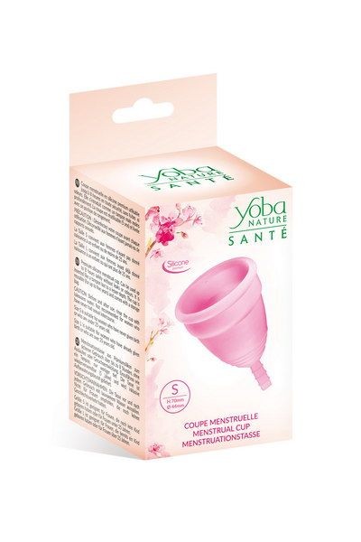 

Розовая менструальная чаша Yoba Nature Coupe - размер