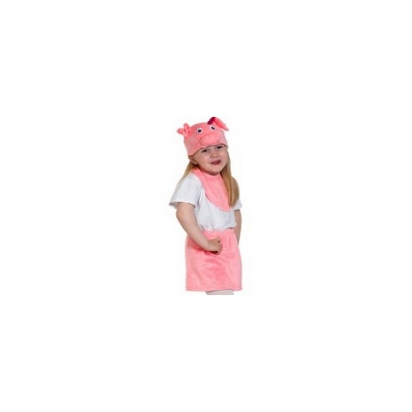 фото Карнавальный костюм карнавалофф свинка, цв. розовый р.92