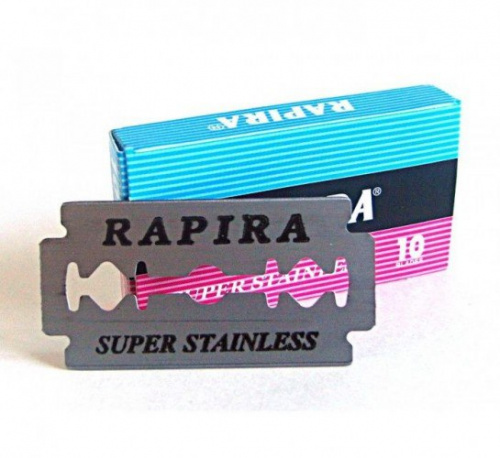 Сменные лезвия RAPIRA Суперсталь упаковка 10 шт.