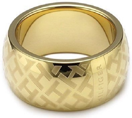 Кольцо женское Tommy Hilfiger TH2700324E золотистое