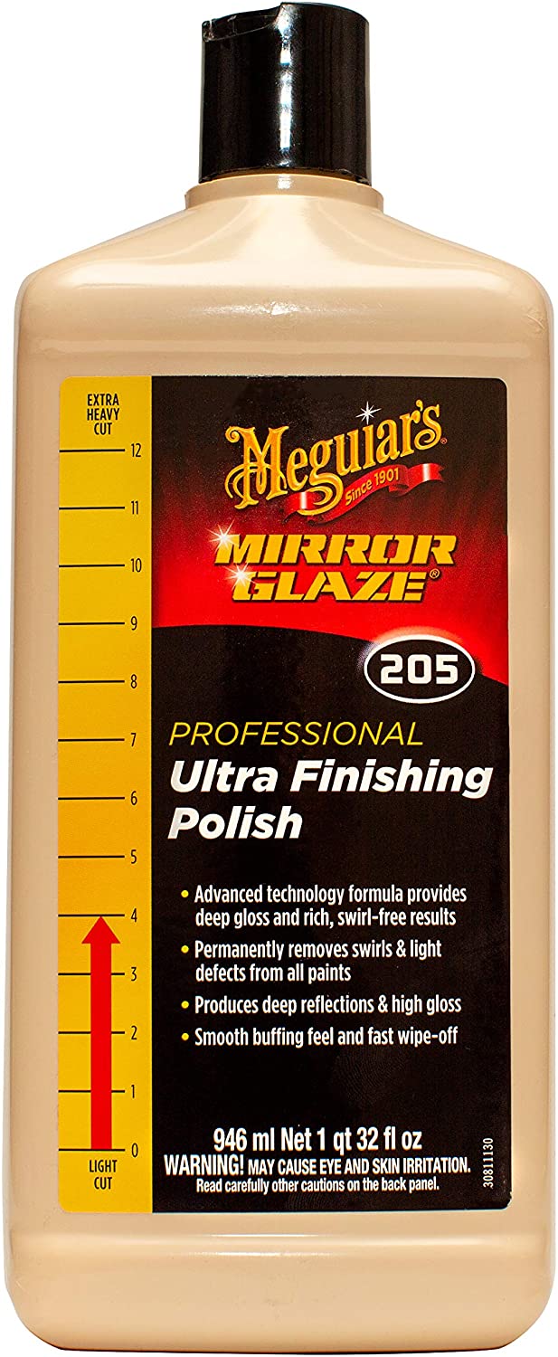 фото Полироль антиголограмная meguiar's ultra pro finishing polish m21032 0,945 л