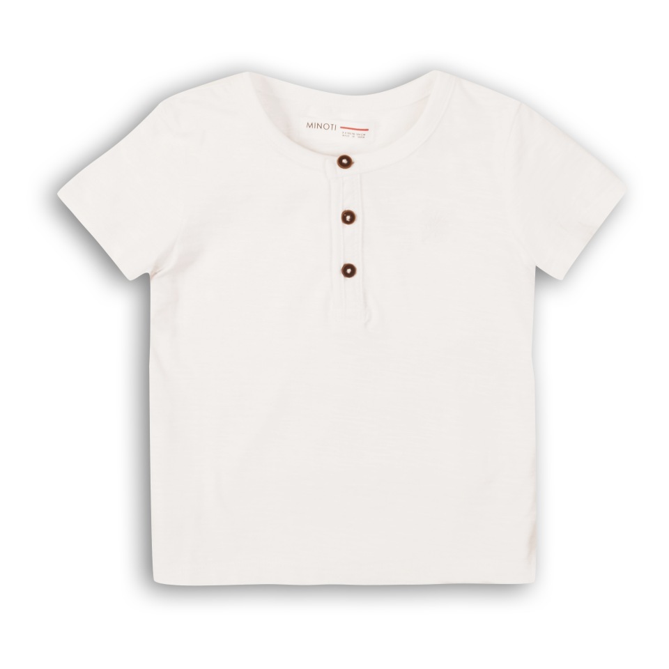 

Футболка для мальчика MINOTI 1HENLEY1, р. 110, Белый, 1HENLEY1