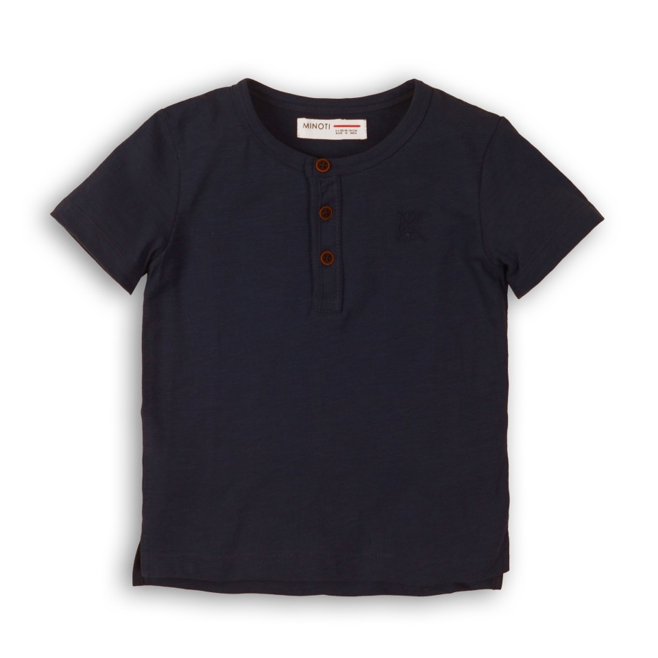 

Футболка для мальчика MINOTI 1HENLEY3, р. 122, Синий, 1HENLEY3